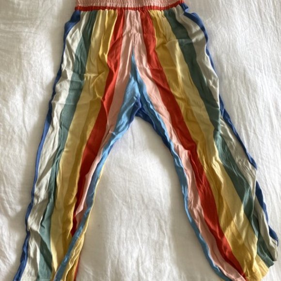 Reformaton Ascher Striped Cropped Pants - Picture 4 of 7